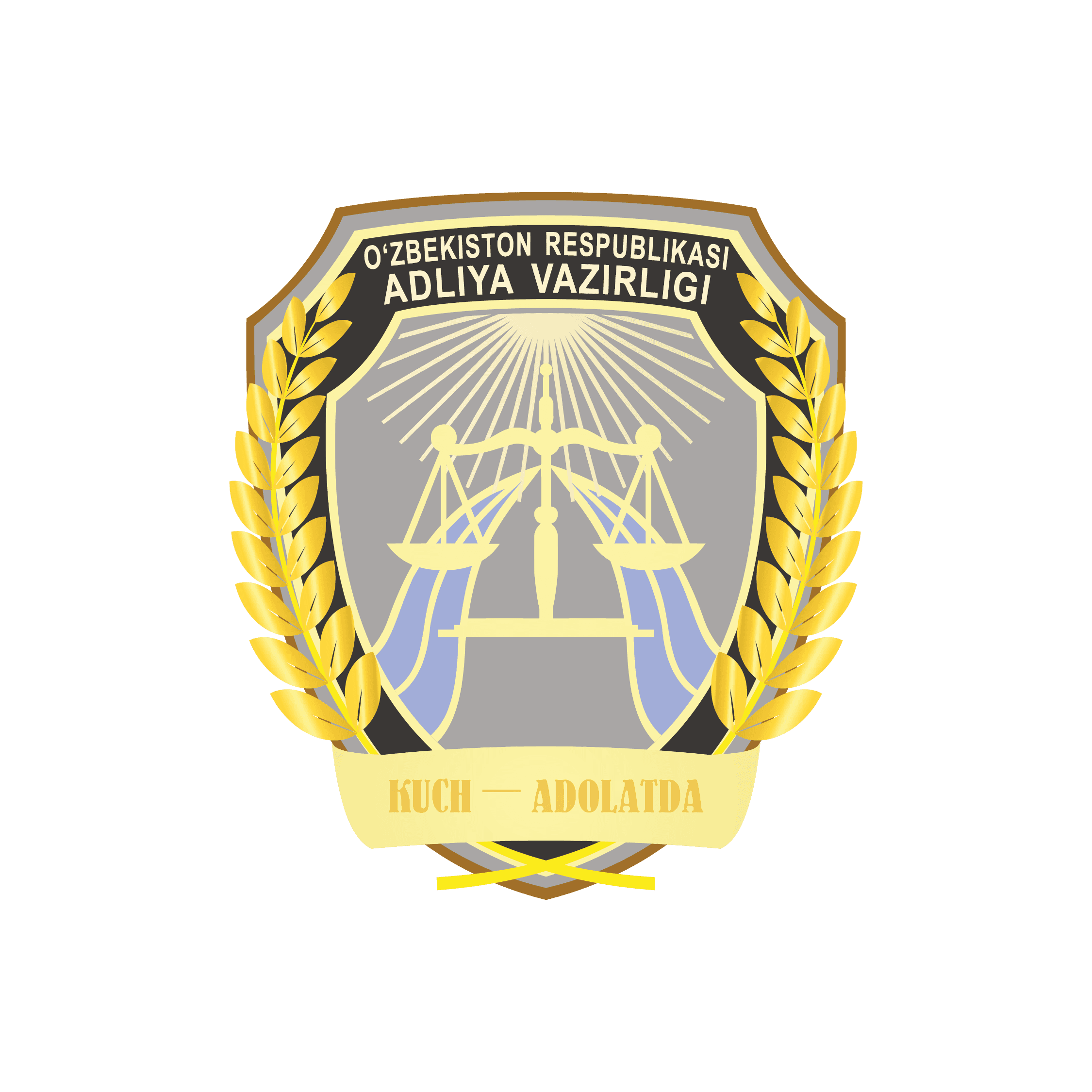 Adliya Vazirligi logo